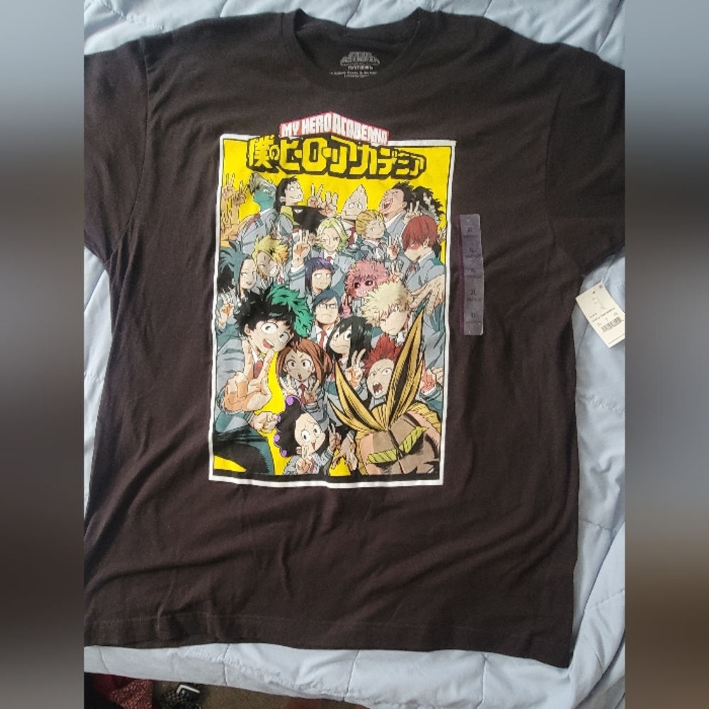 My Hero Acadamia Funimation T‎ Shirt NWT SZ XL